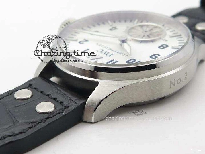 MIROTIME 0511 Big Pilot “Markus Buhler” IW5003 Turbine V6F Best Edition Silver Dial On Leather Strap A Reliable 7315